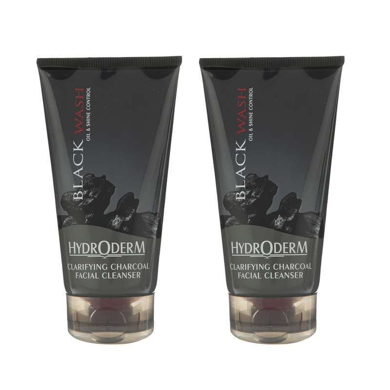 ژل شستشو هیدرودرم مدل Blck Wash حجم 150 میلی لیتر مجموعه 2 عددی ژل شستشو هیدرودرم مدل Blck Wash حجم 150 میلی لیتر مجموعه 2 عددی