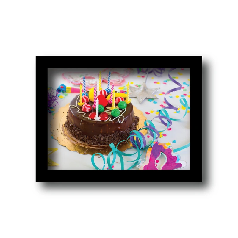 تابلو مدل مناسبتی طرح هدیه روز تولد کد km-2782-Happy Birthday