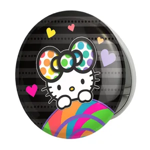 آینه جیبی خندالو طرح هلو کیتی مدل تاشو کد 24755 