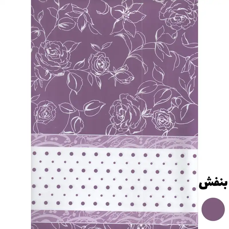 کاغذ کادو طرح گل کد KH607 بسته 5 عددی