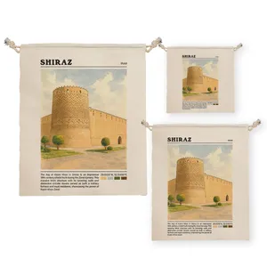 نظم دهنده ترمه طراحان ایده مدل ارگ کریم خان شیراز کد map0823 مجموعه سه عددی