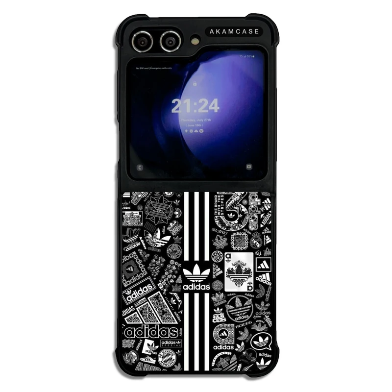 کاور آکام مدل AMCWSGZFLIP5-ADIDAS15 مناسب برای گوشی موبایل سامسونگ Galaxy Z Flip 5