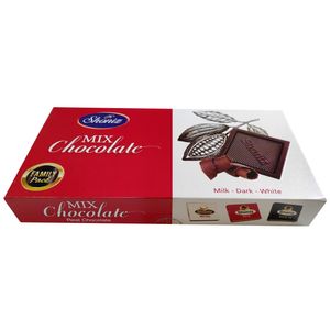 نقد و بررسی شکلات مخلوط تلخ, شیری و سفید شونیز - 500 گرم توسط خریداران
