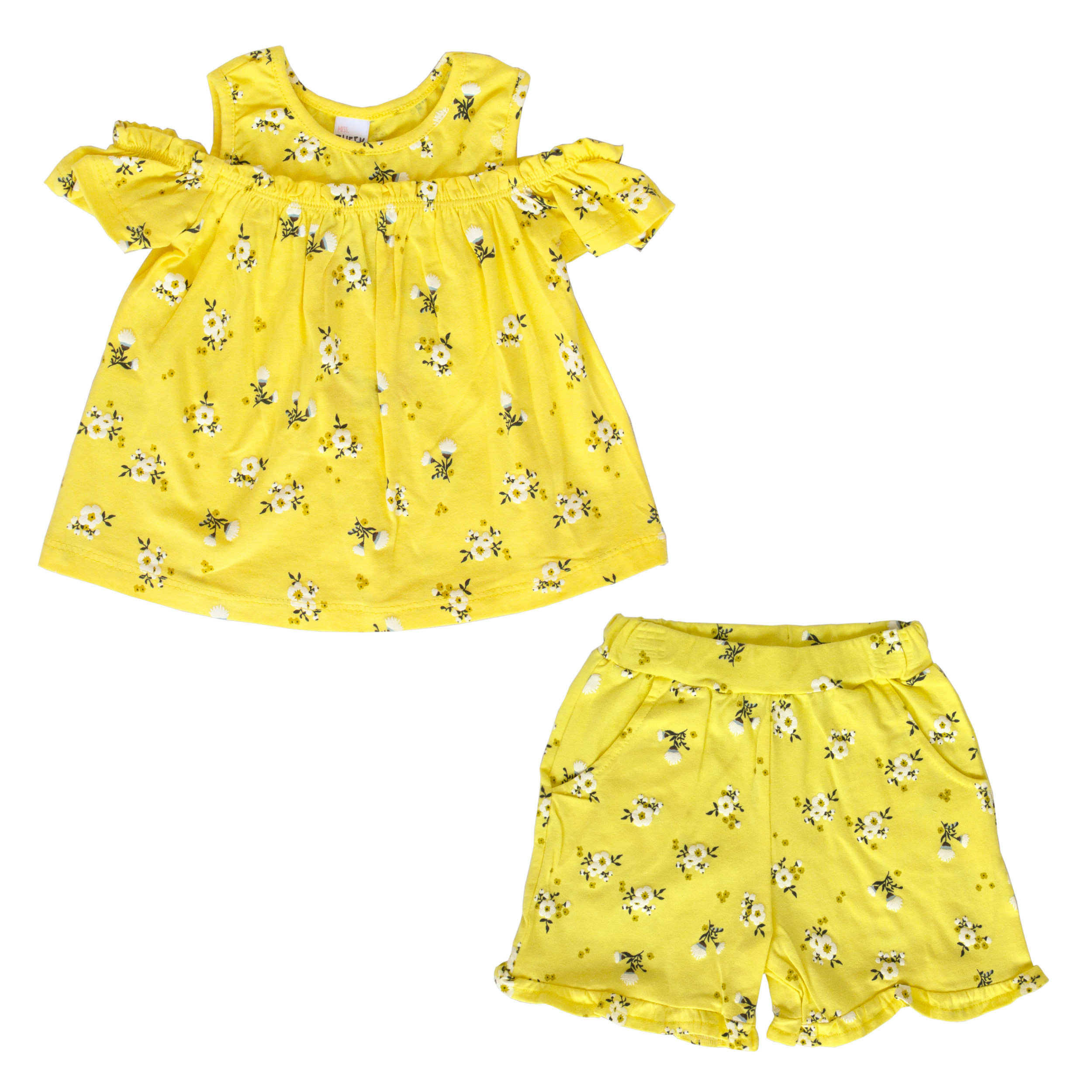 ست بلوز و شلوارک دخترانه مدل P-LI