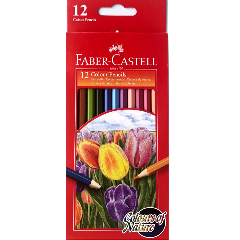 مداد رنگی 12 رنگ مدل Nature