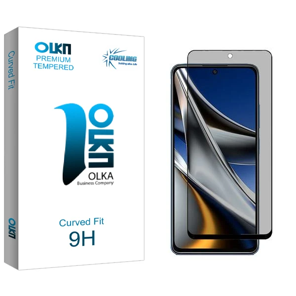 محافظ صفحه نمایش حریم شخصی کولینگ مدل Olka مناسب برای گوشی موبایل شیائومی Poco X4 Pro 5G