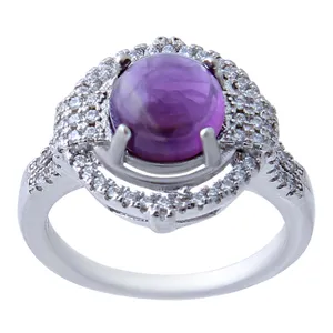    انگشتر نقره زنانه بازرگانی میلادی کد AWR-474