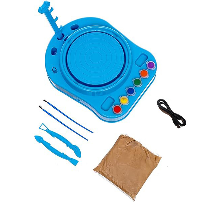 بازی آموزشی مدل سفالگری چرخ برقی و شارژی