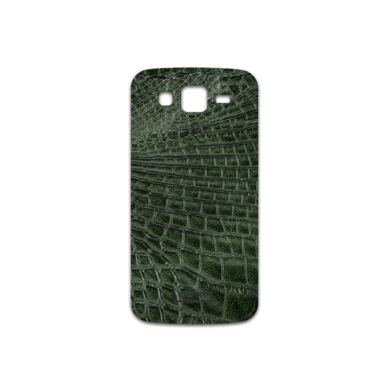 برچسب پوششی ماهوت مدل Green-Crocodile-Leather مناسب برای گوشی موبایل سامسونگ Galaxy Grand 2