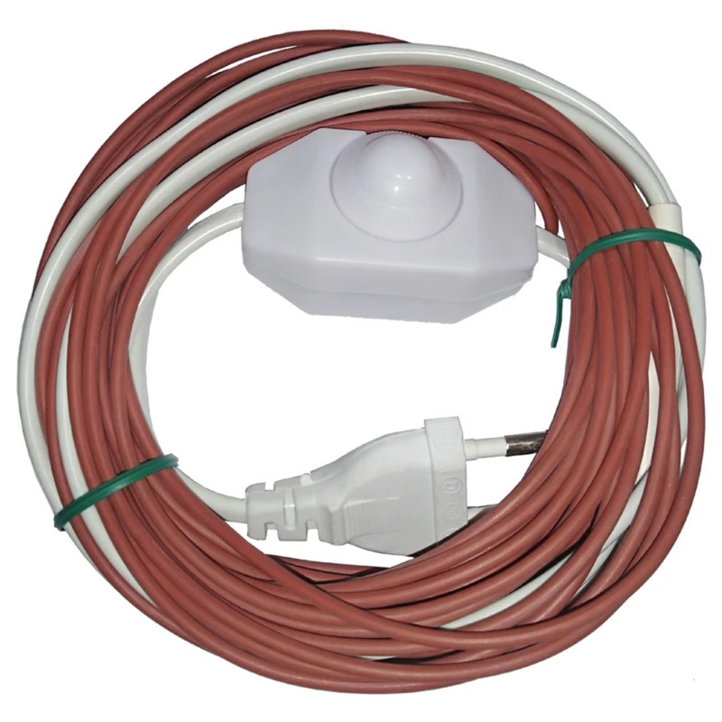 المنت حرارتی مدل گرمایش تخت و تشک سیمی سیلیکونی کره‌ ای SID60W طول 16 متری