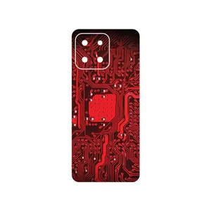MAHOOT Red_Printed_Circuit_Board Cover Sticker for Honor X6