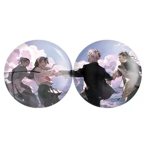 پیکسل خندالو مدل گتو و گوجو انیمه جوجوتسو کایزن Jujutsu Kaisen کد A227 مجموعه 2 عددی