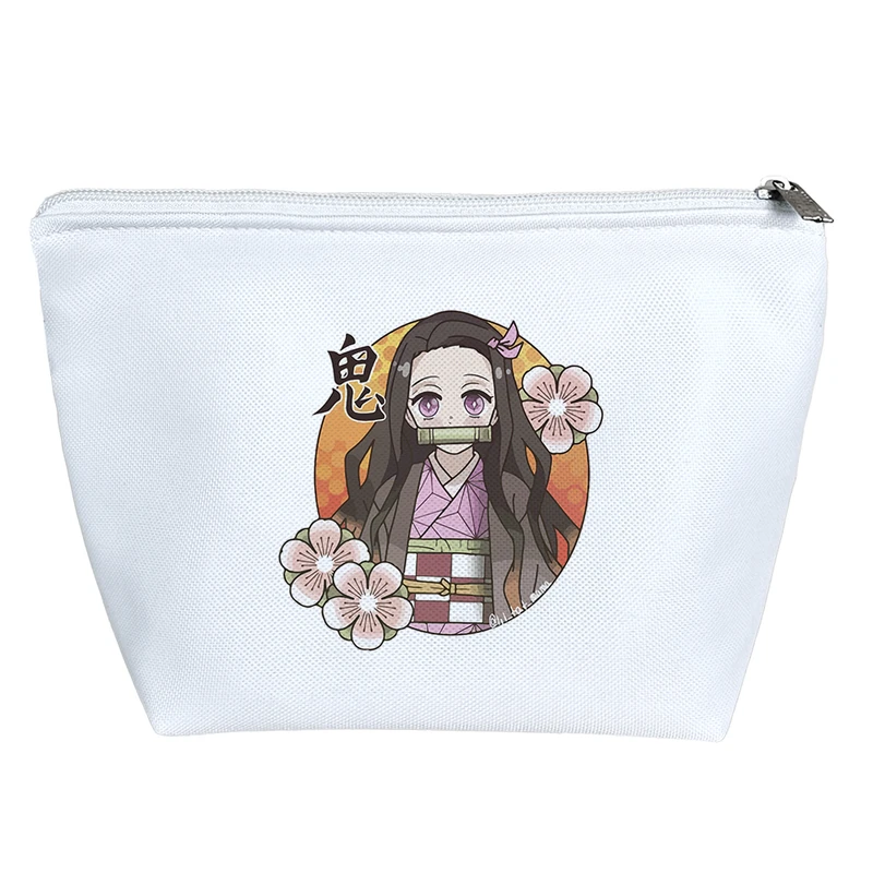 کیف لوازم آرایش دخترانه خندالو مدل نزوکو انیمه شیطان کش کد 7755