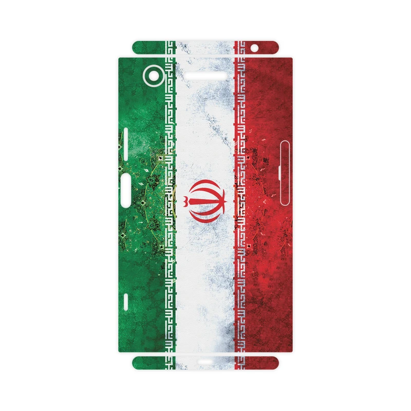 برچسب پوششی ماهوت مدل IRAN-Flag-FullSkin مناسب برای گوشی موبایل سونی Xperia XZ1