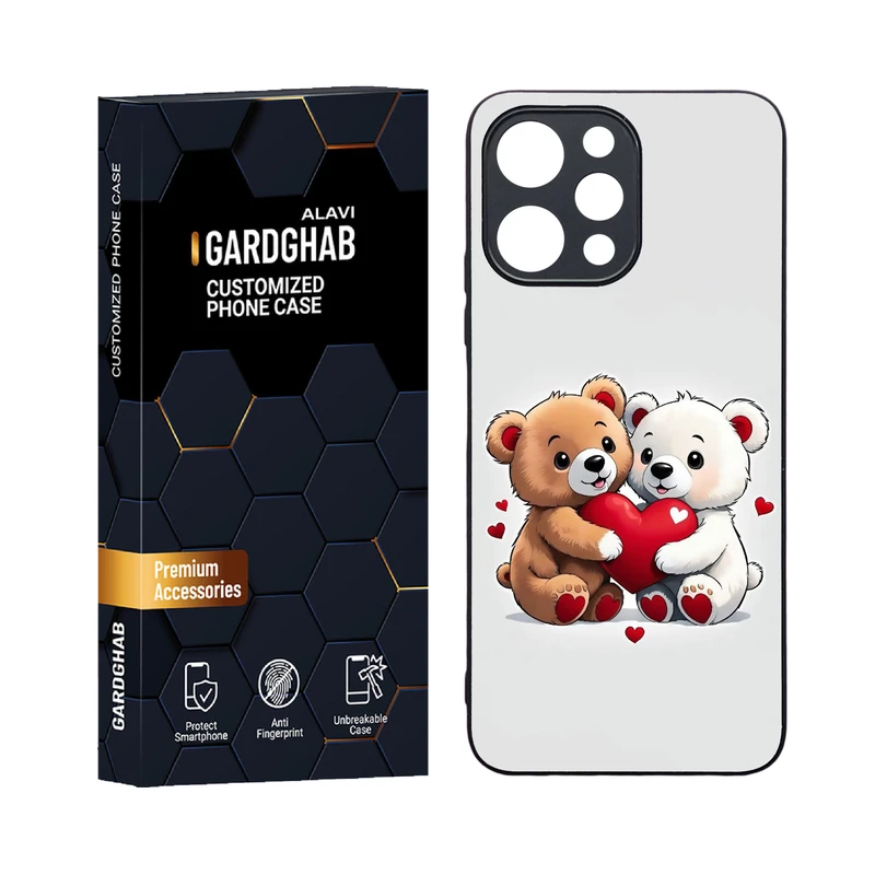 کاور گارد قاب علوی مدل دورژله ای فانتزی مناسب برای گوشی موبایل شیائومی Poco M6 pro 5G