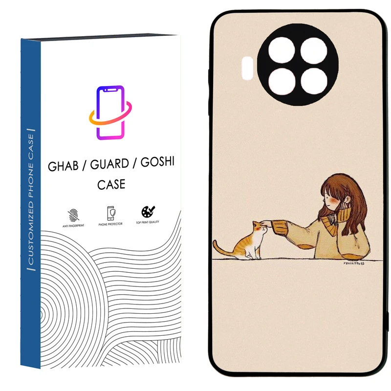 کاور قاب گارد گوشی طرح دخترانه کد 94 - TPU مناسب برای گوشی موبایل   شیائومی Mi 10T Lite