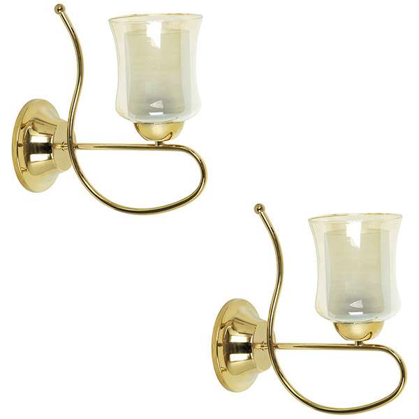  چراغ دیواری چشمه نور کد  A815/1-1-Pro مجموعه دو عددی