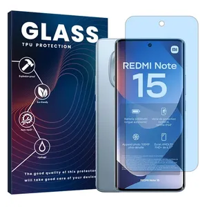 Glass Hydrogel model anti-blue Screen Protector for Xiaomi Redmi Note 15 4G mobile phone