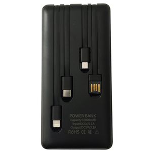 پاوربانک مدل  Fast charge ظرفیت 10000 میلی آمپر ساعت 