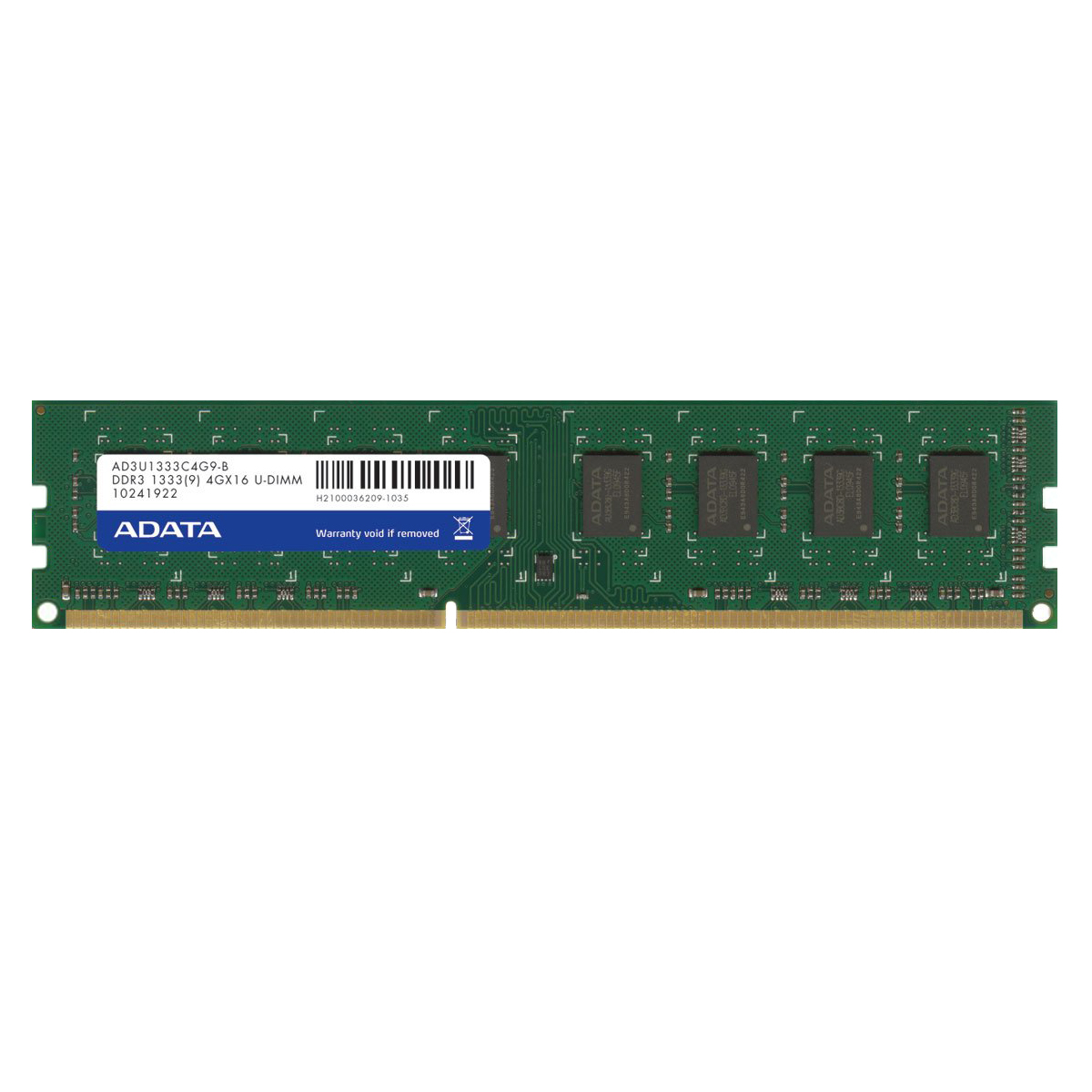 رم کامپیوتر ای دیتا مدل Premier DDR3 1333MHz U-DIMM ظرفیت 4 گیگابایت