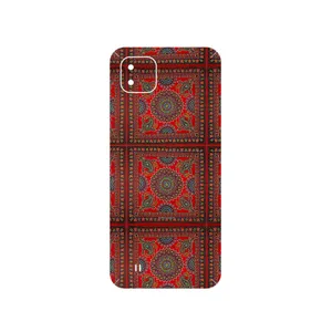 MAHOOT Embroidered Rug Cover Sticker for Realme C11 2021