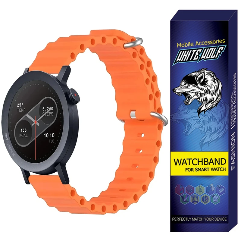 بند وایت ولف مدل WB-Ocean مناسب برای ساعت هوشمند  ناتینگ CMF Watch 2 Pro 22mm