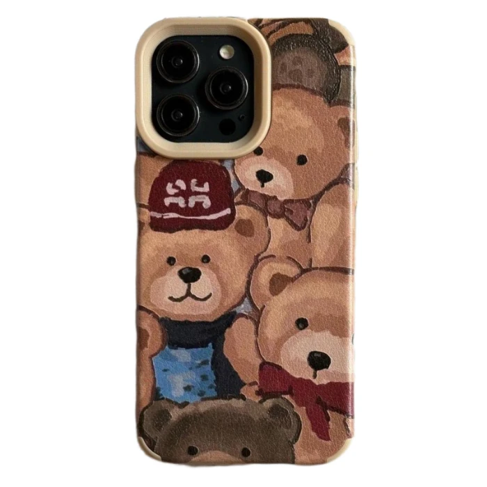 کاور طرح BEAR خرسی مناسب برای گوشی موبایل اپل IPHONE 13/14
