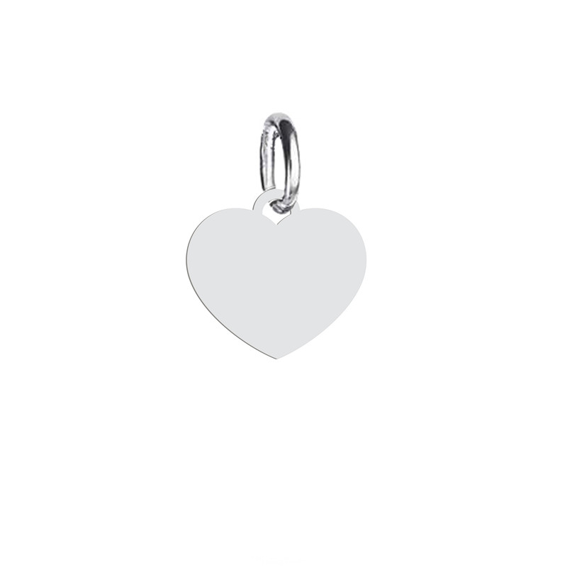 آویز گردنبند نقره هایکا طرح قلب مدل n.ha 77