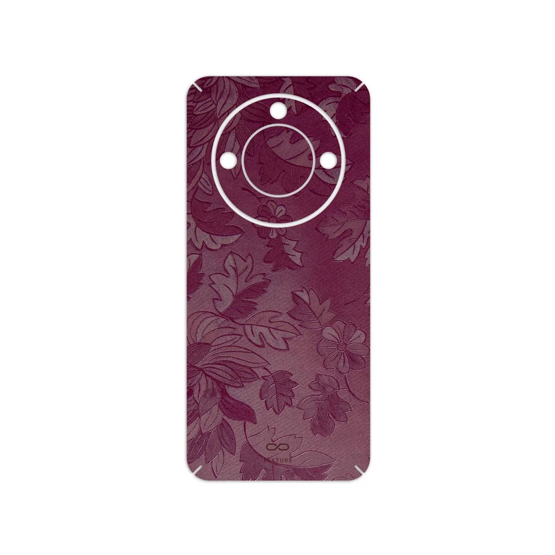 برچسب پوششی ماهوت مدل Red-Wildflower مناسب برای گوشی موبایل آنر X9c Smart