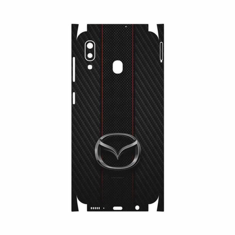 برچسب پوششی ماهوت مدل Mazda Motor-FullSkin مناسب برای گوشی موبایل سامسونگ Galaxy A20