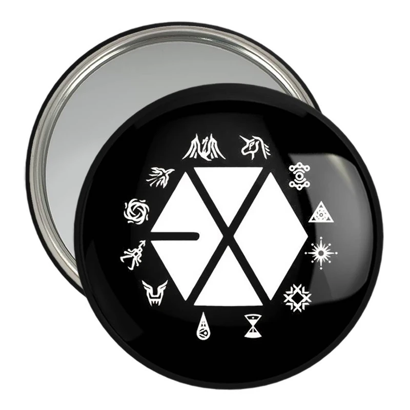 آینه جیبی خندالو مدل گروه اکسو EXO  کد 13635