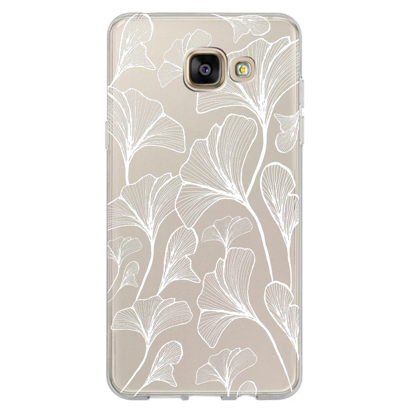 کاور مگافون طرح برگ مدل C51-W مناسب برای گوشی موبایل سامسونگ Galaxy A7 2016 / A710