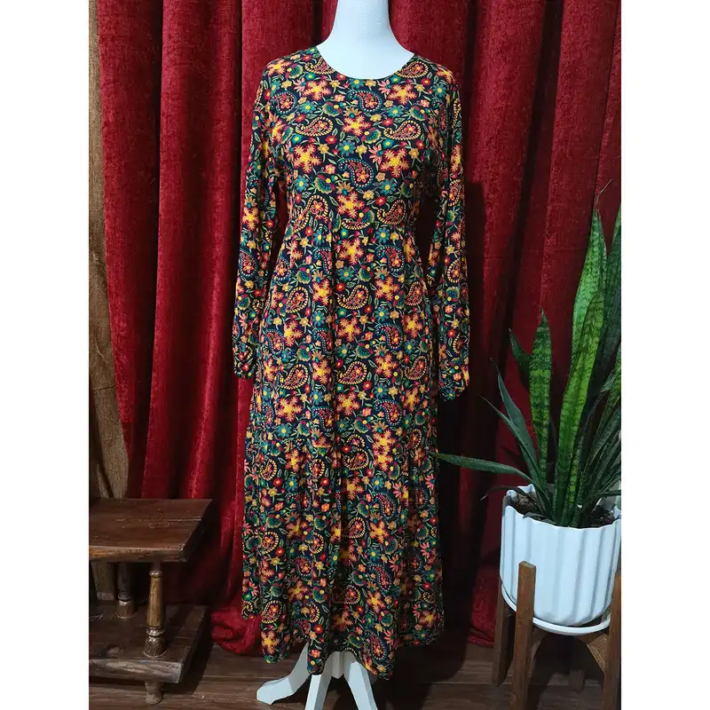 پیراهن ساحلی زنانه مدل بته جقه