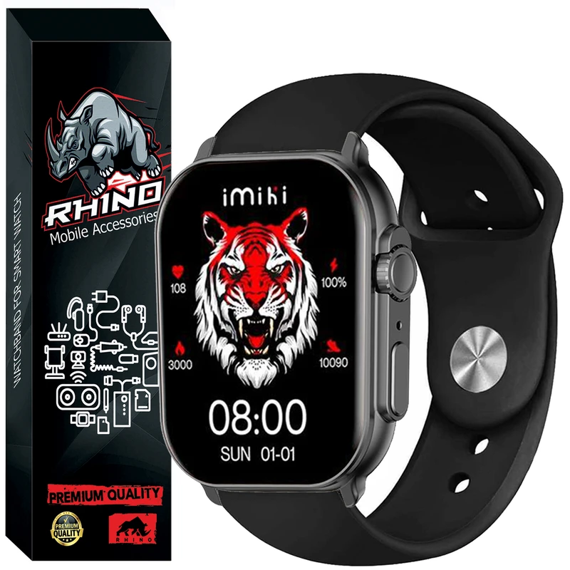 بند راینو مدل Silicon مناسب برای ساعت هوشمند ایمیکی SF1E