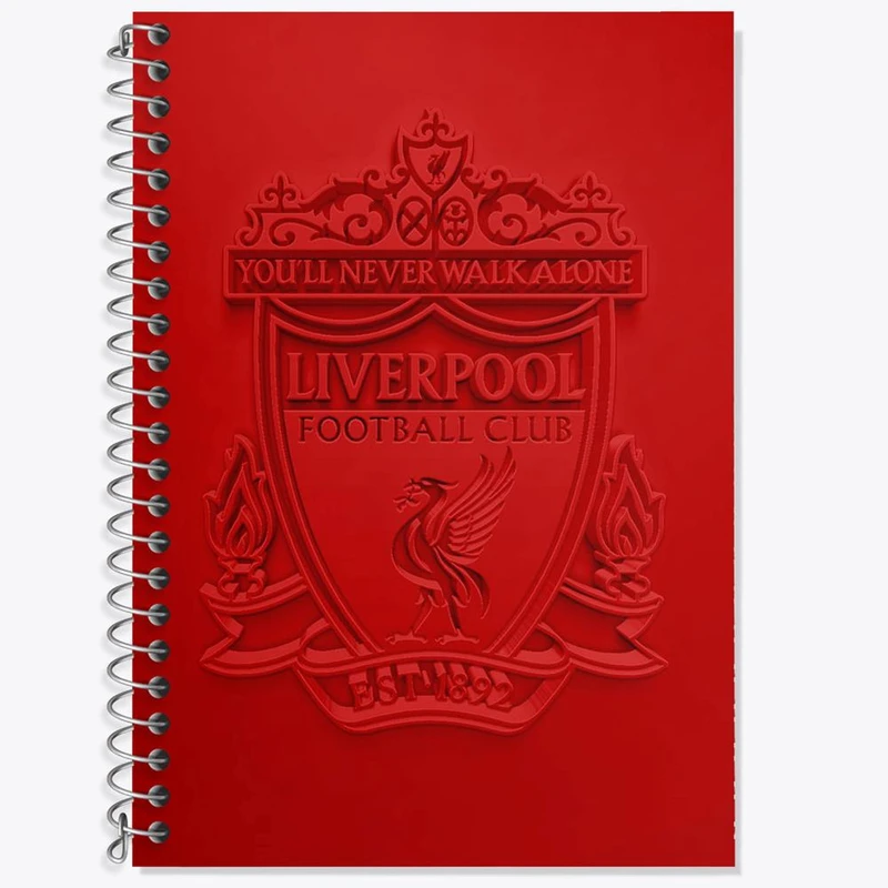 دفتر لغت 50 برگ خندالو مدل باشگاه لیورپول کد 26975