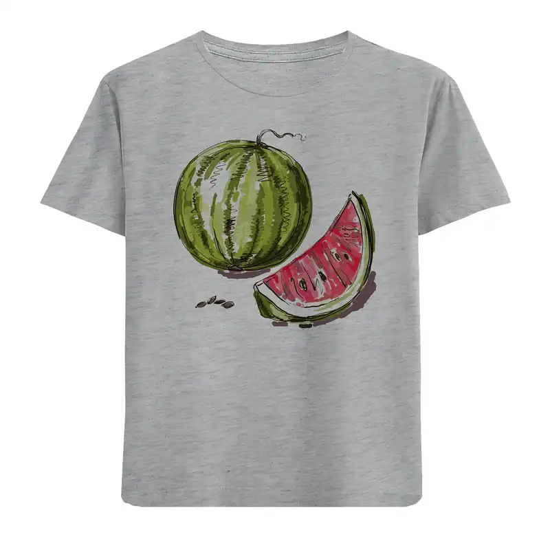 تی شرت آستین کوتاه بچگانه مدل یلدا W130