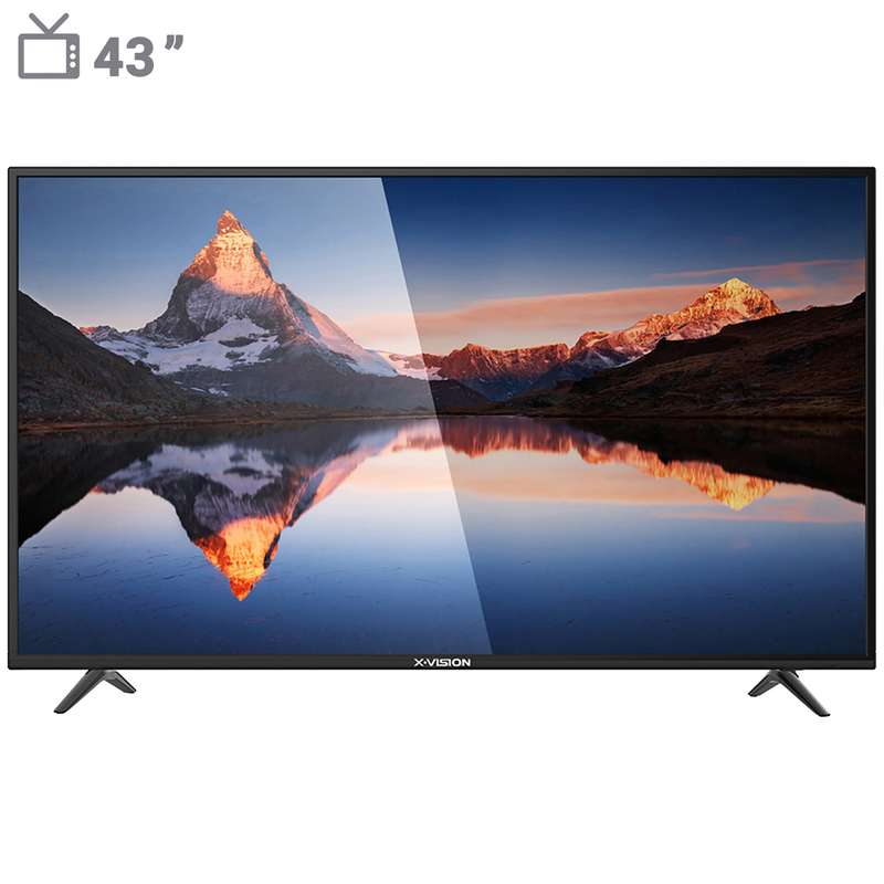 تلویزیون ال ای دی ایکس ویژن مدل 43XK560 سایز 43 اینچ تلویزیون ال ای دی ایکس ویژن مدل 43XK560 سایز 43 اینچ