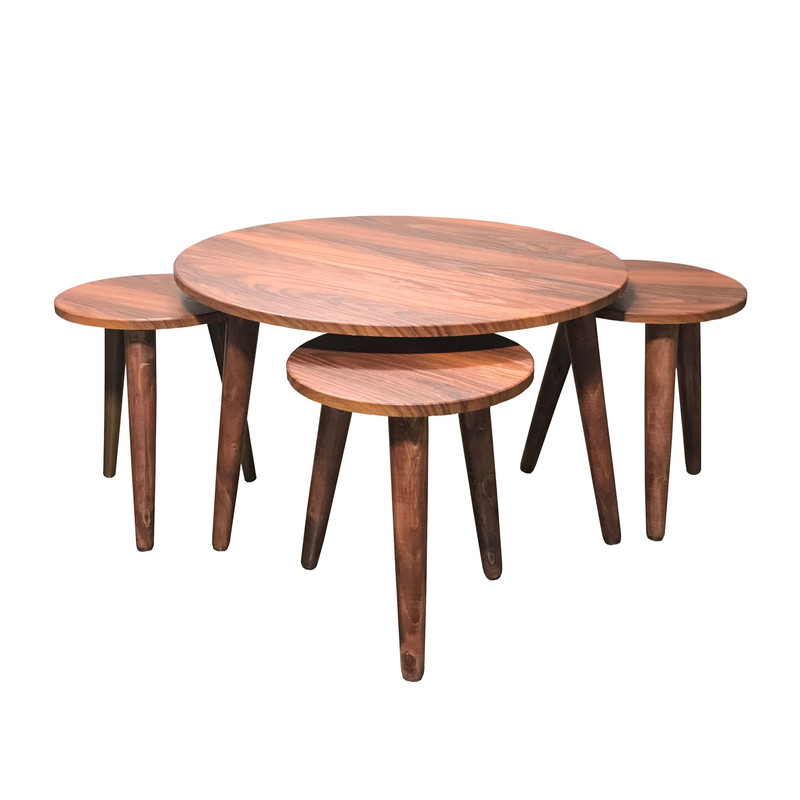 میز پذیرایی مدل لیون کد P-23 مجموعه چهار عددی