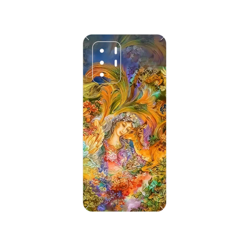برچسب پوششی ماهوت مدل Persian miniature 3 مناسب برای گوشی موبایل شیائومی Poco X3 GT 5G