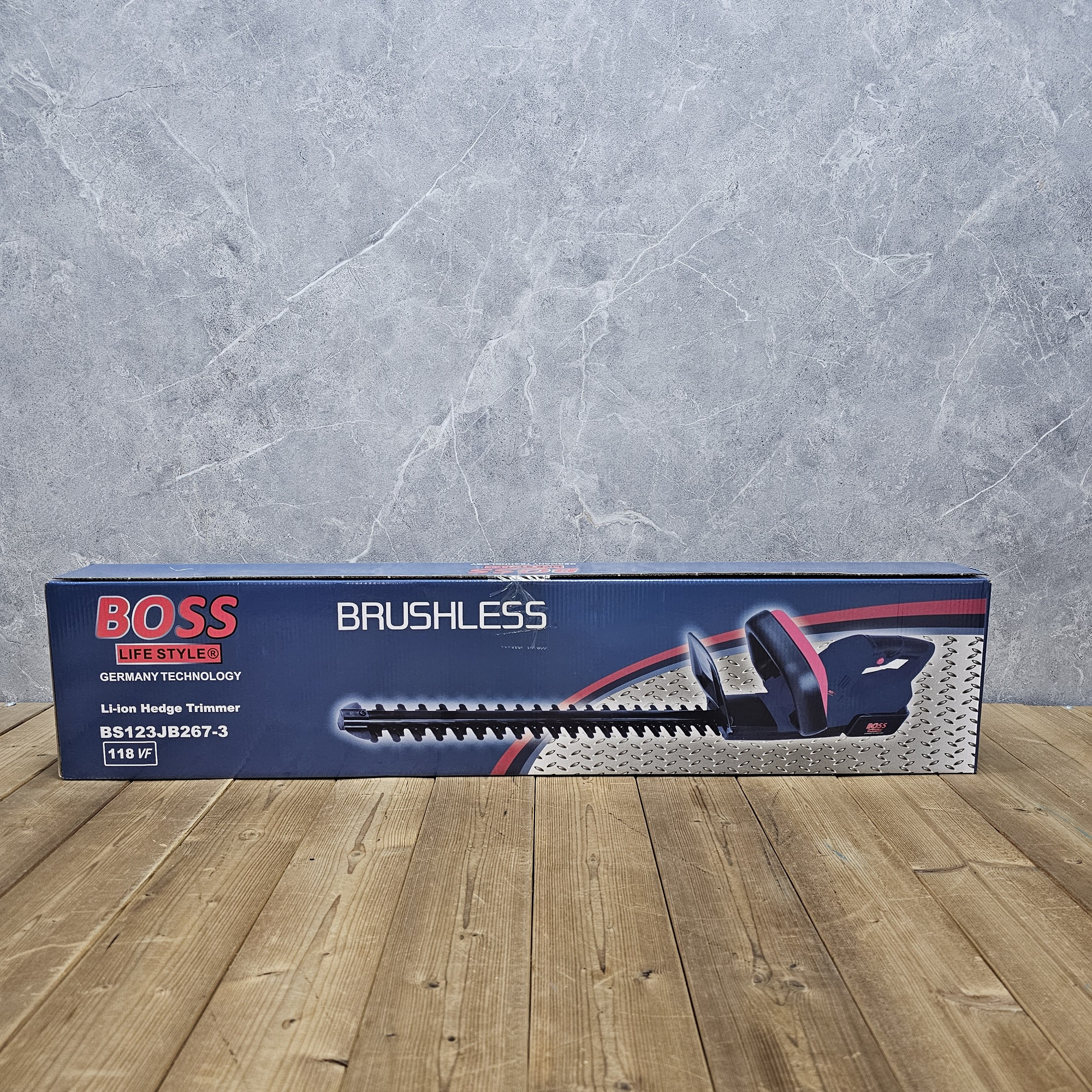 شمشاد زن شارژی براشلس صنعتی باس کد BS123JB267-3