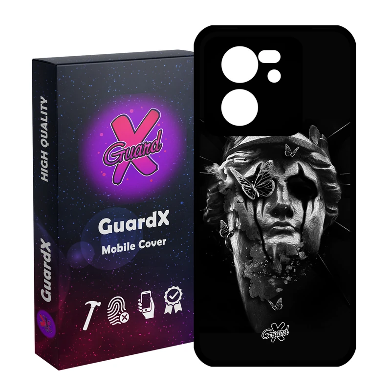 کاور گارد ایکس طرح مرد مدل Glass10278 مناسب برای گوشی موبایل شیائومی 13T/13T Pro/Redmi K60 Ultra
