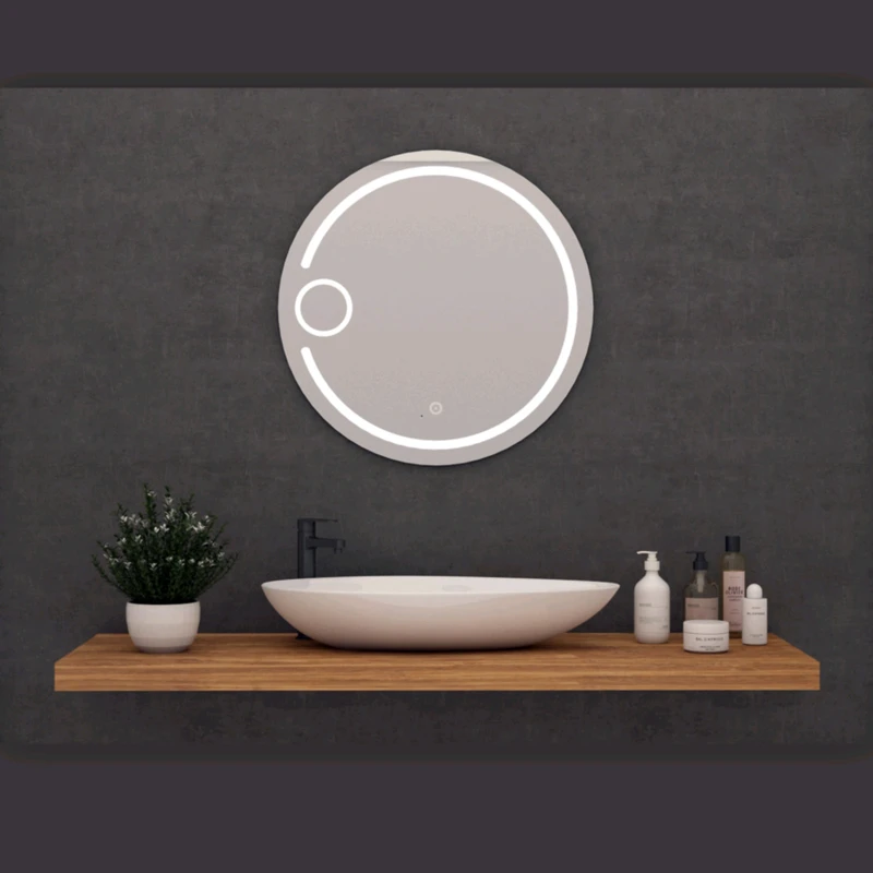 آینه بک لایت تاچ سایا کابینت مدل s24