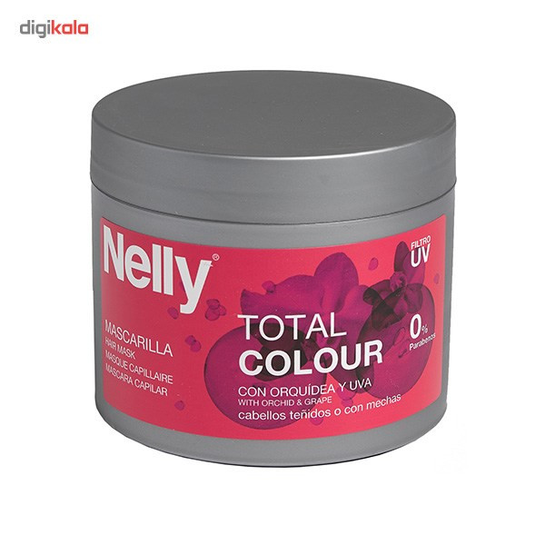 ماسک تثبیت کننده رنگ مو نلی مدل Total Colour حجم 300 میلی لیتر ماسک تثبیت کننده رنگ مو نلی مدل Total Colour حجم 300 میلی لیتر