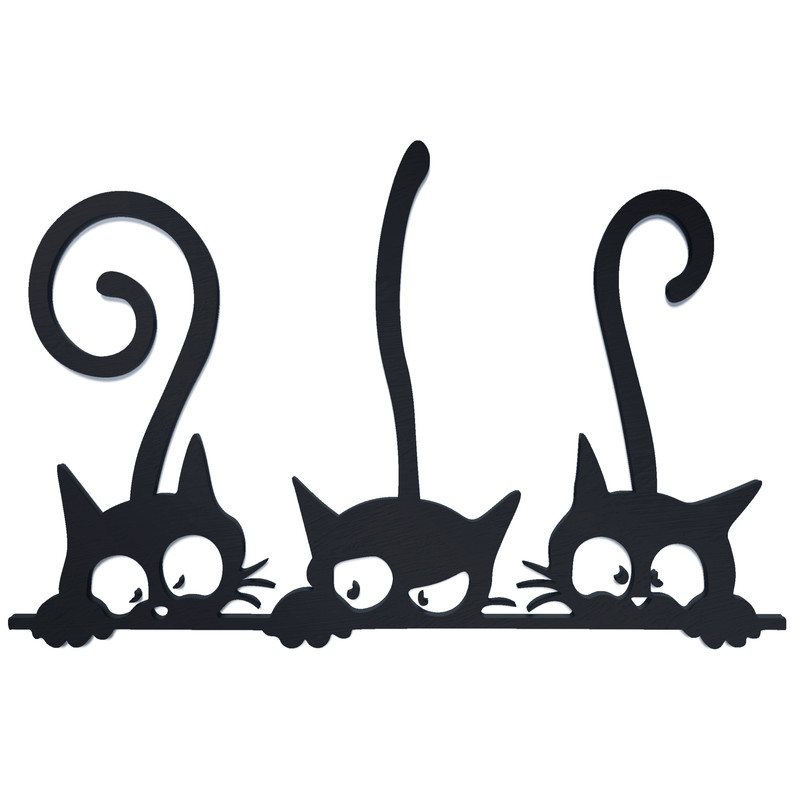 دیوارکوب مدل گربه