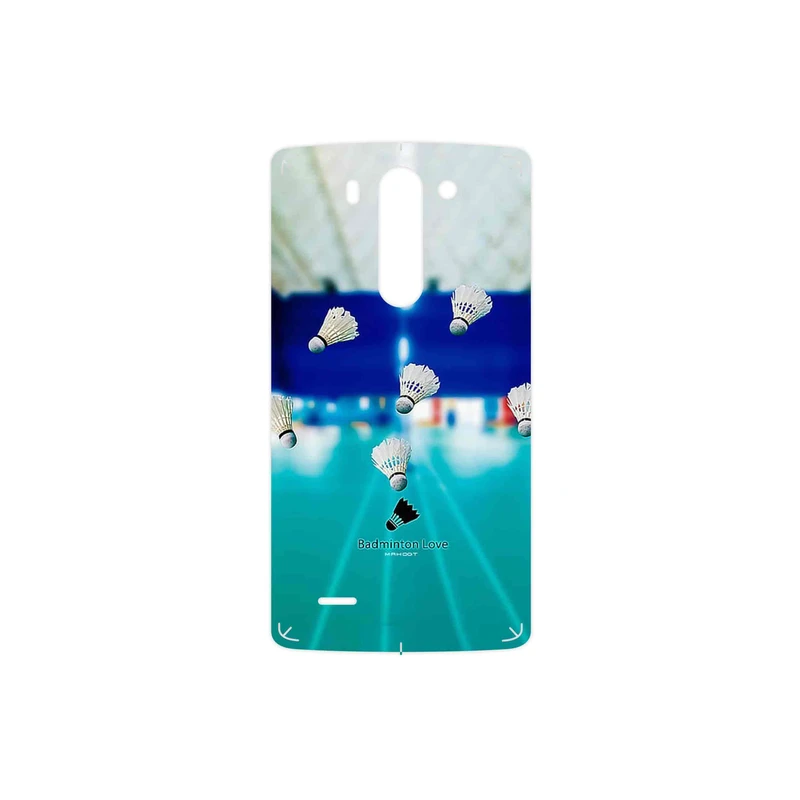 برچسب پوششی ماهوت مدل Badminton مناسب برای گوشی موبایل ال جی G3 Beat