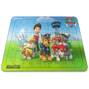 پازل 54 تکه نمااستور طرح سگ های نگهبان کد 1019