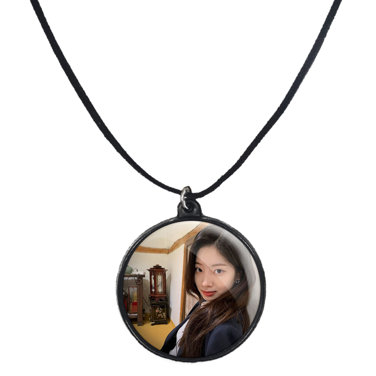 گردنبند پرمانه طرح تو ایس کد pmb.19671 مدل دو طرفه