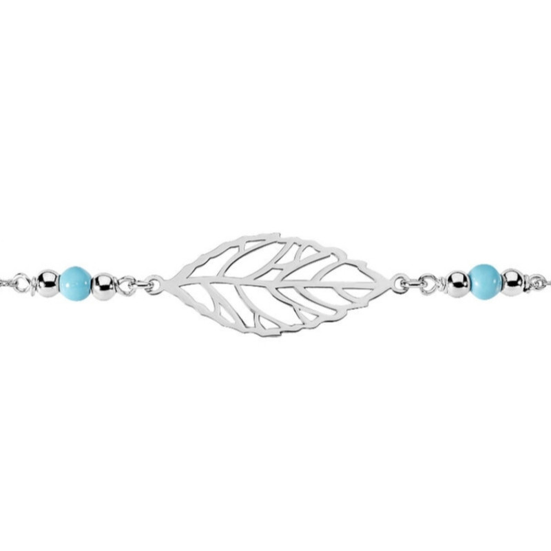 پابند نقره زنانه مدل برگ 2022 پابند نقره زنانه مدل برگ 2022