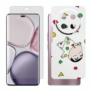 Glass Together model matte screen protector suitable for Honor X9c mobile phone with back cover sticker