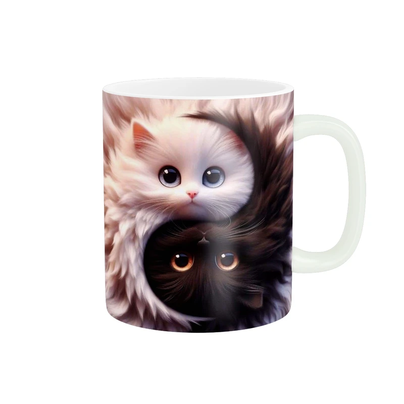 ماگ پاد آفرین طرح گربه بامزه کد 4341